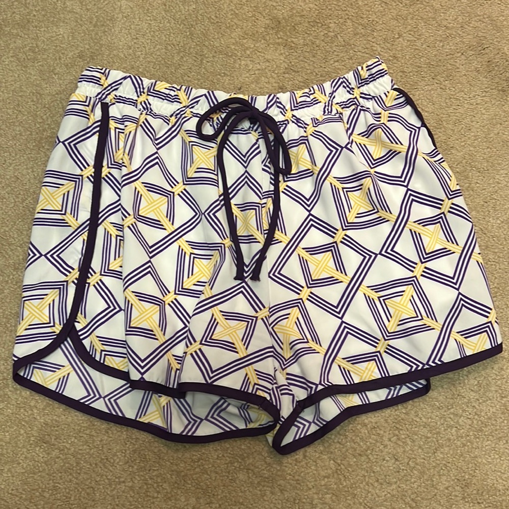 LSU Purple and gold shorts